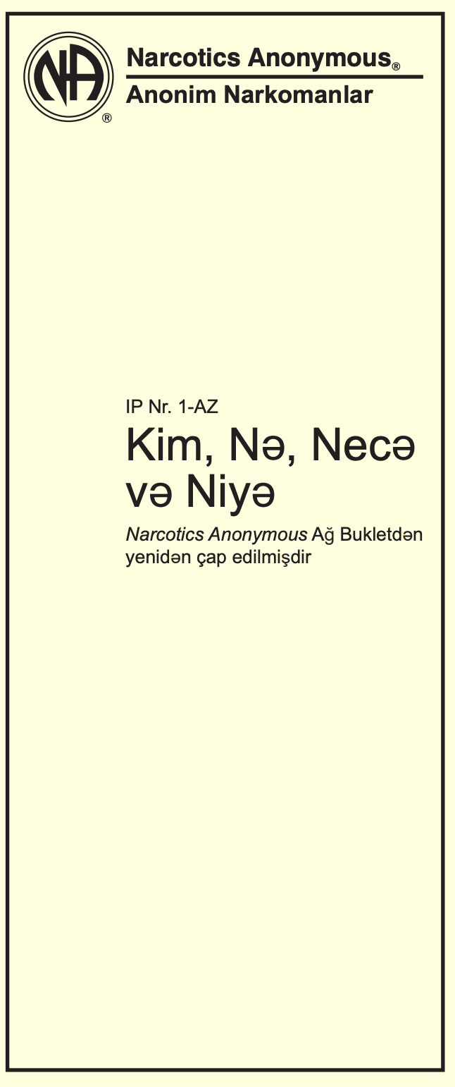 IP No.1 AZ Kim, Nə, Necə və Niyə